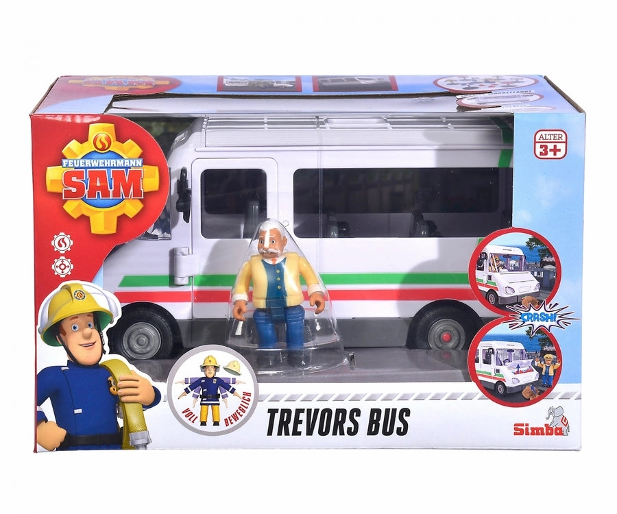 Fireman Sam Trevors Bus incl. Figurine