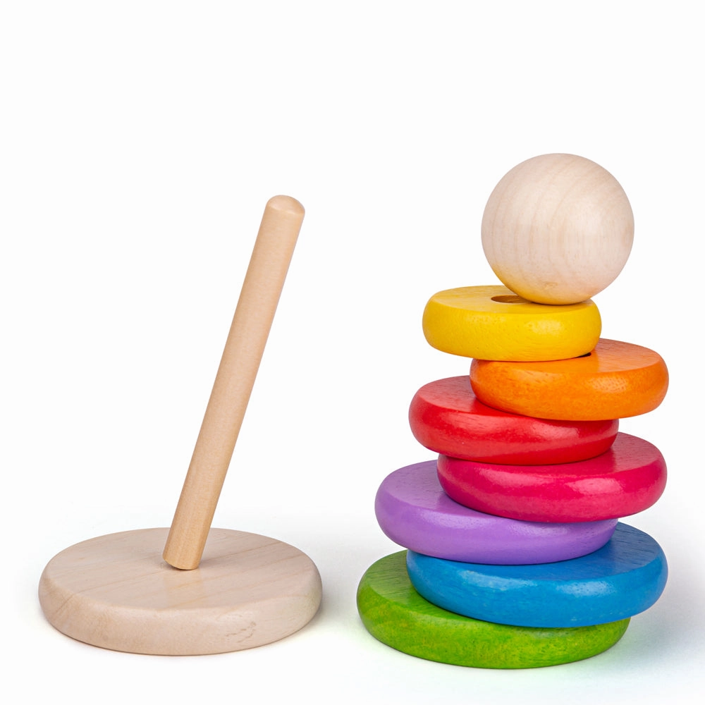 First Rainbow Stacker - DAMAGED BOX