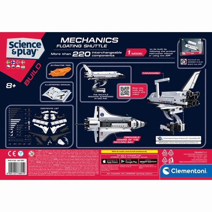 Floating shuttle Mechanics lab
