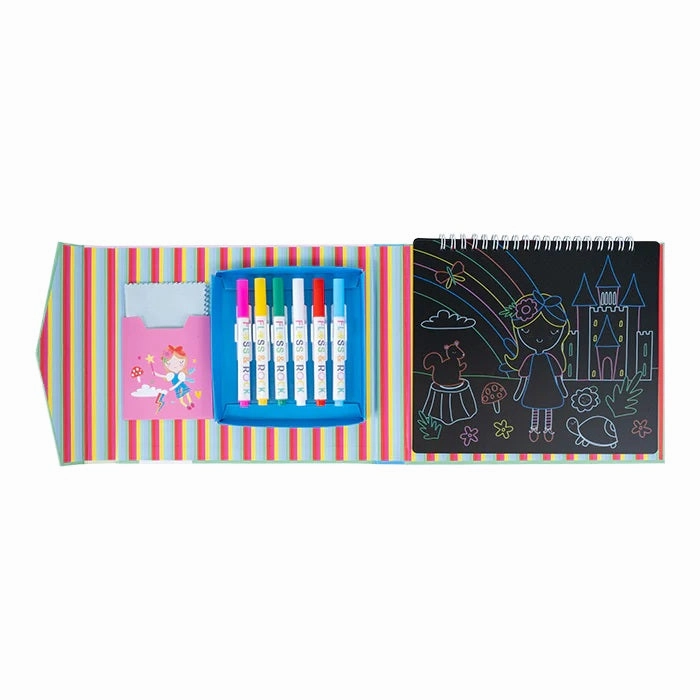 Floss & Rock Chalk Board Sketchbook - Rainbow Fairy
