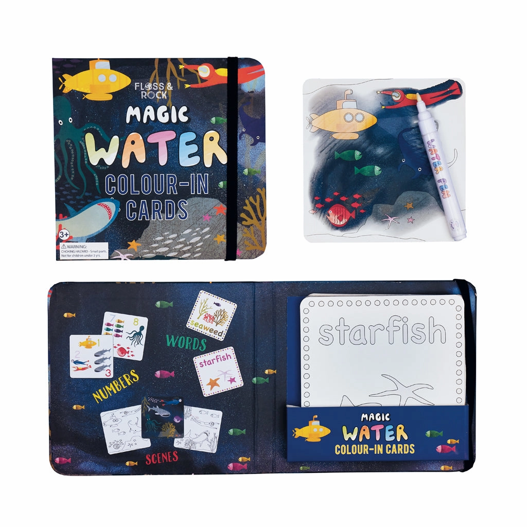 Floss & Rock Deep Sea Water Pad & Pen
