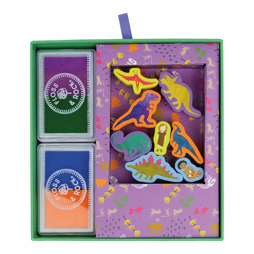 Floss & Rock Dino My Stamper Set
