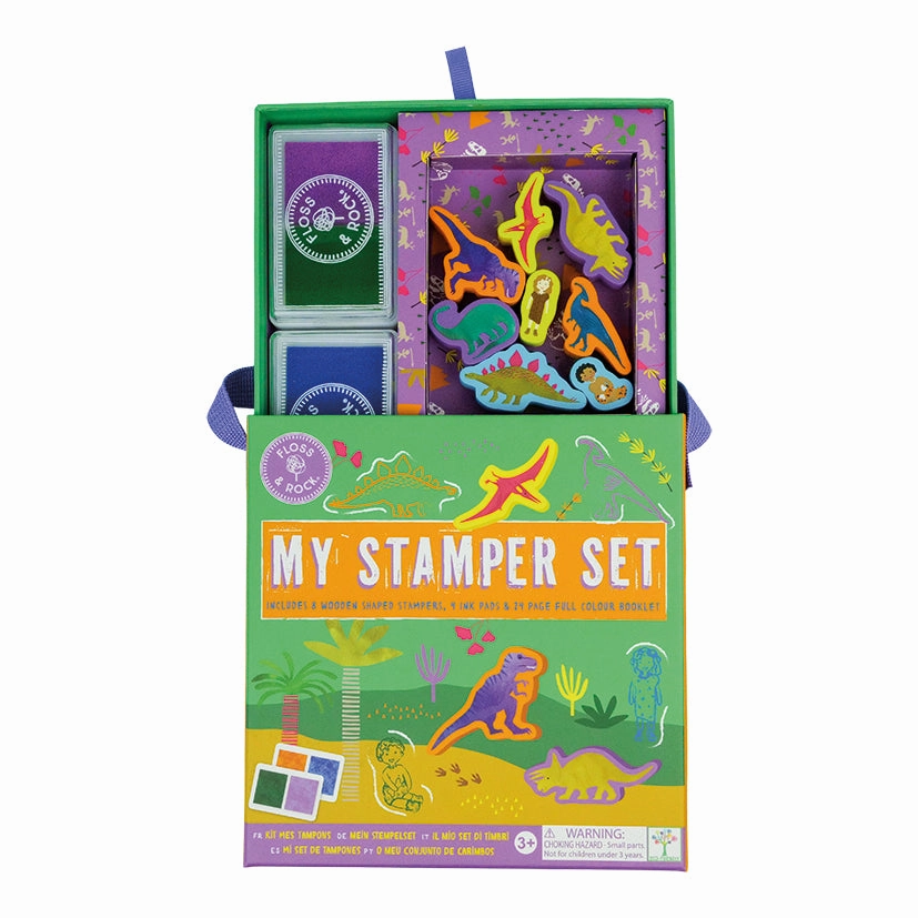 Floss & Rock Dino My Stamper Set