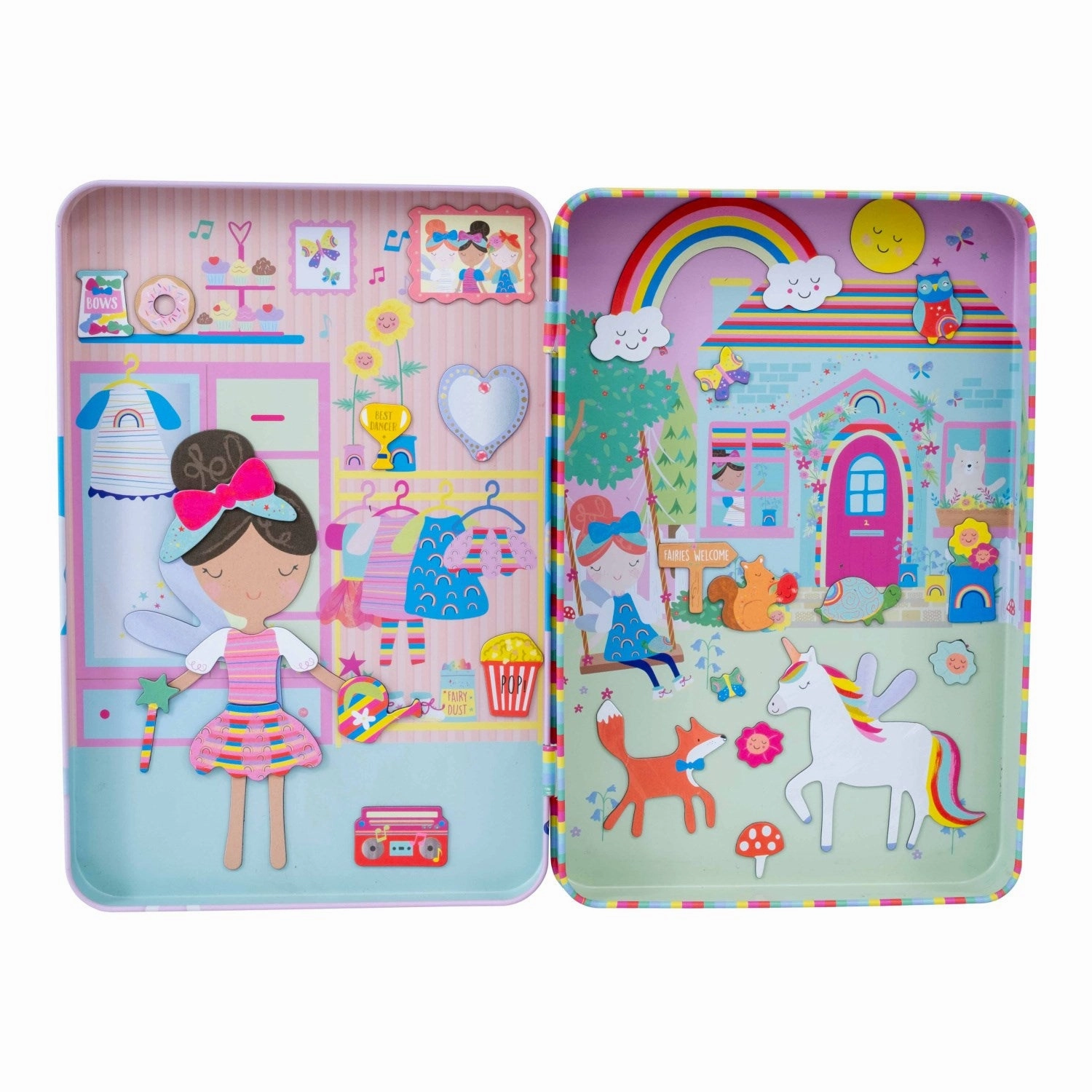 Floss & Rock Rainbow Fairy Magnetisk Leges?t