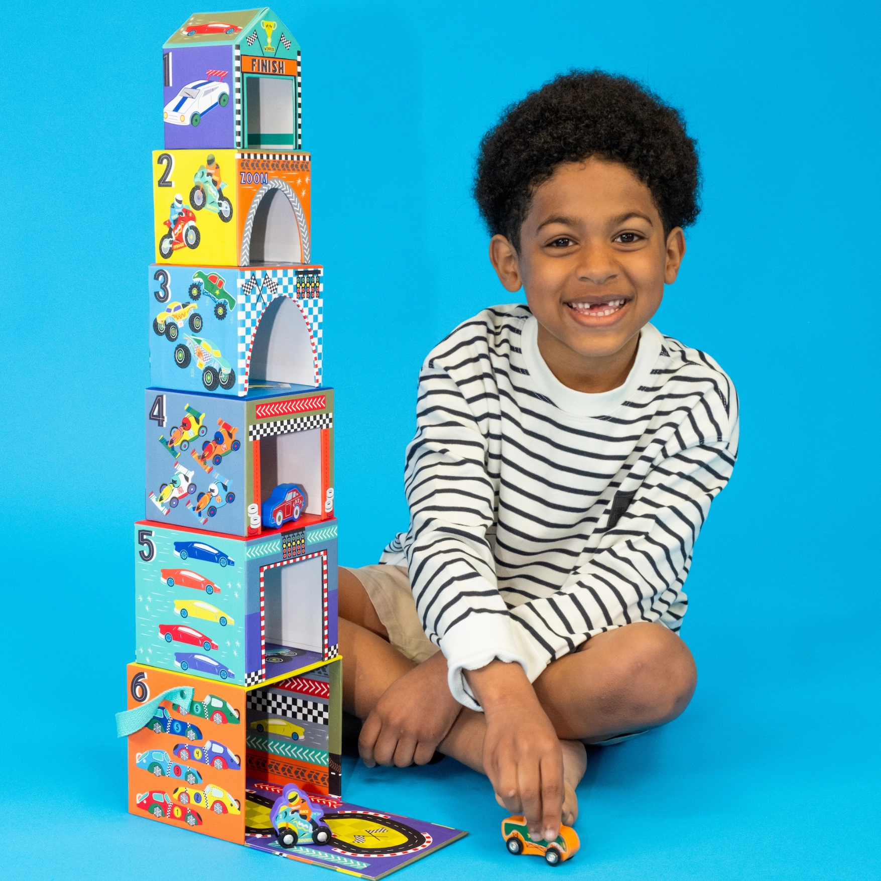 Floss & Rock Stacking Cube Cars