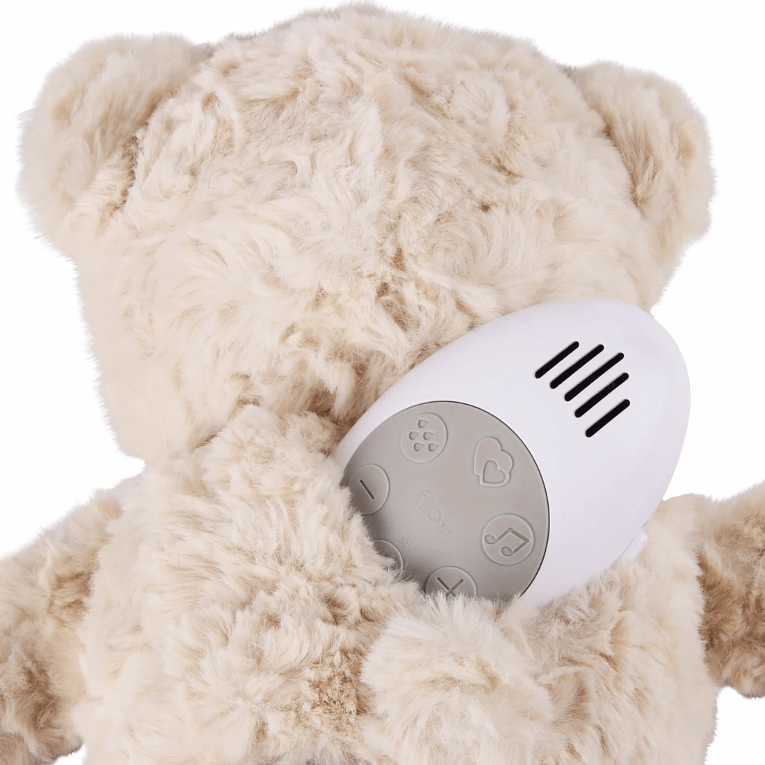 Flow Amsterdam Lou Bear Heartbeat Comforter - Beige