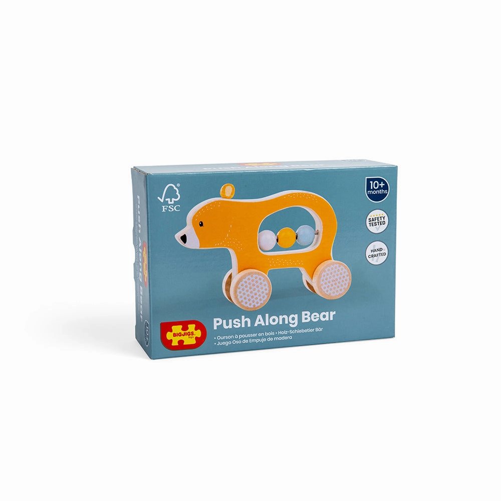 FSC Certified Push Along Bear