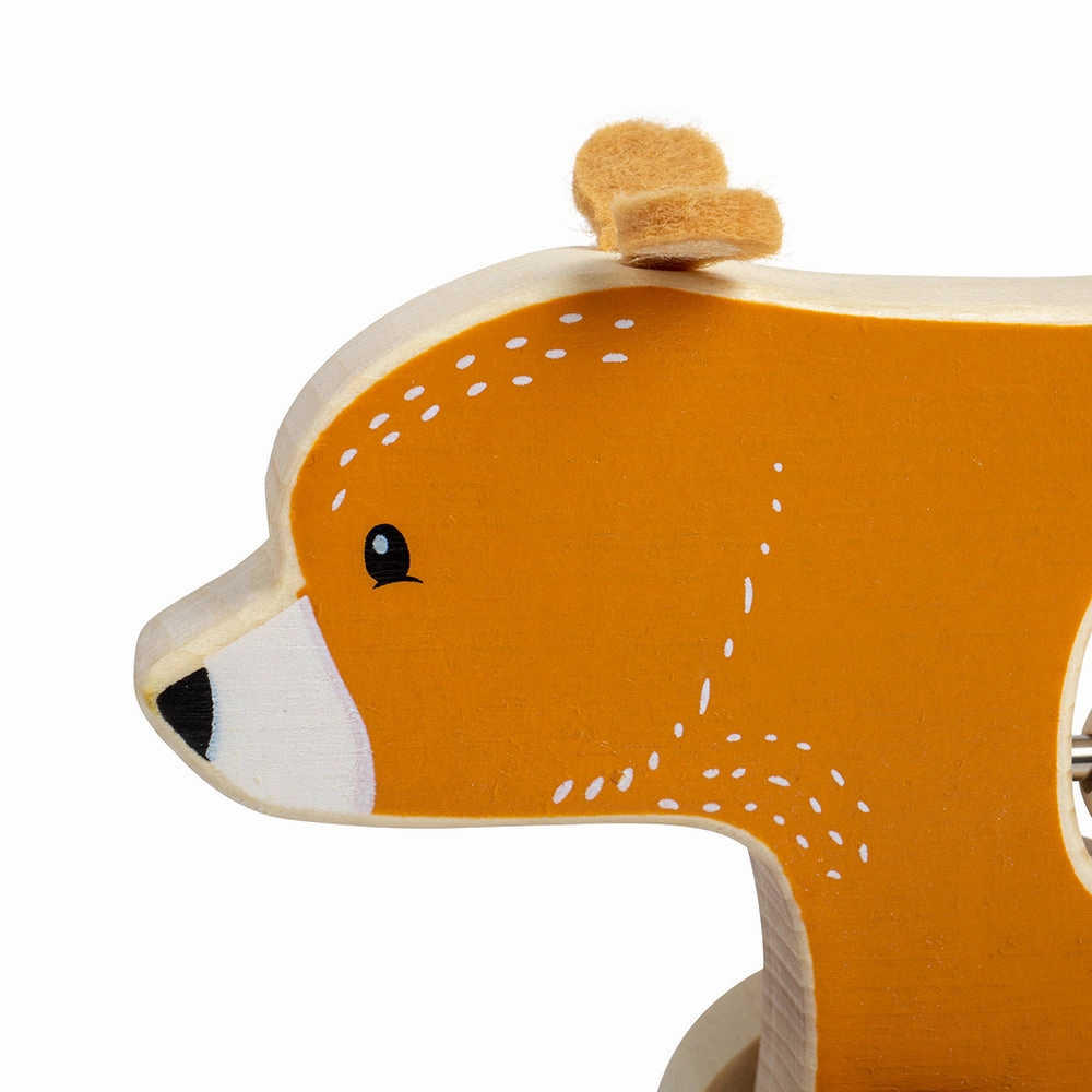 FSC Certified Push Along Bear