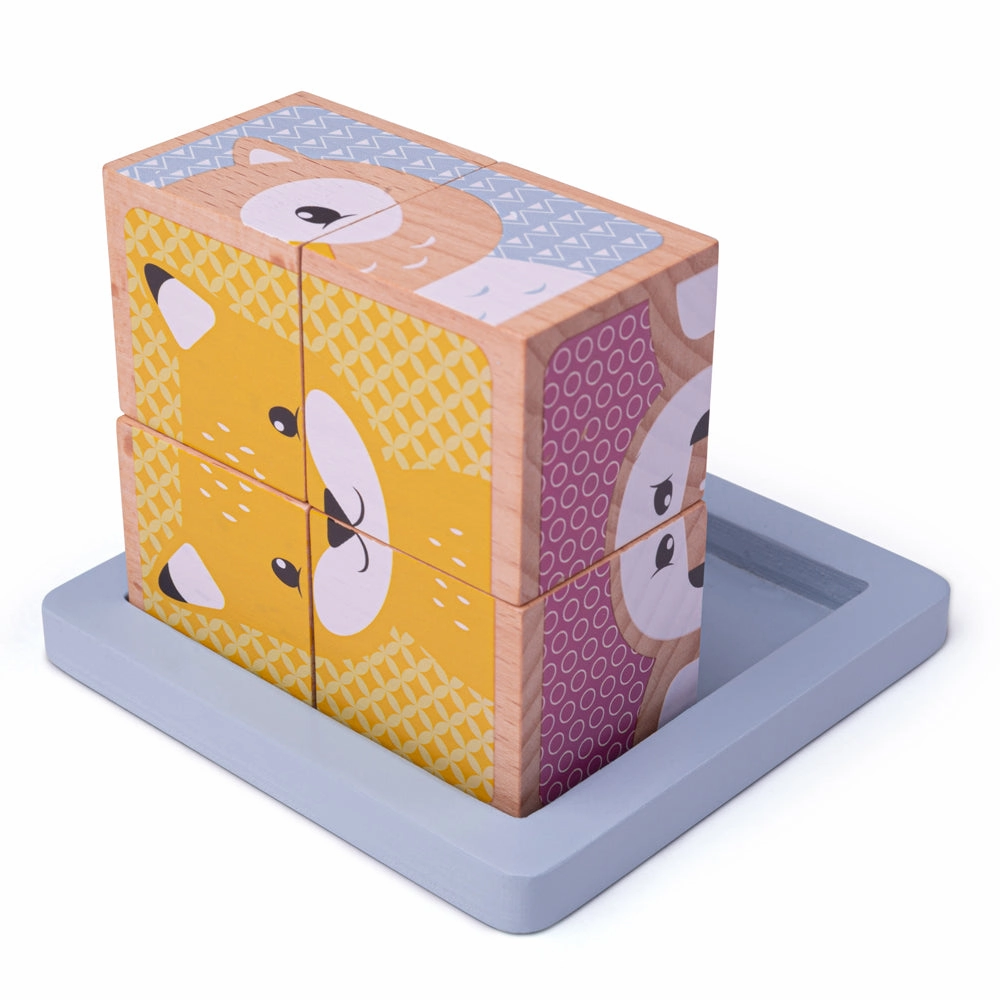 FSC Certified Woodland Cube Puzzle