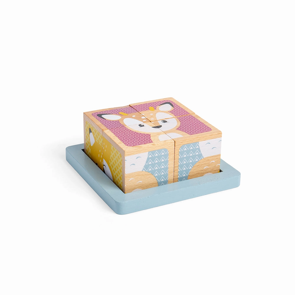 FSC Certified Woodland Cube Puzzle