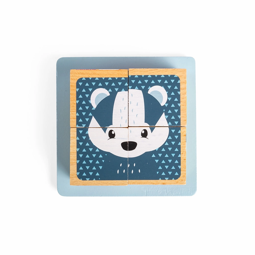 FSC Certified Woodland Cube Puzzle