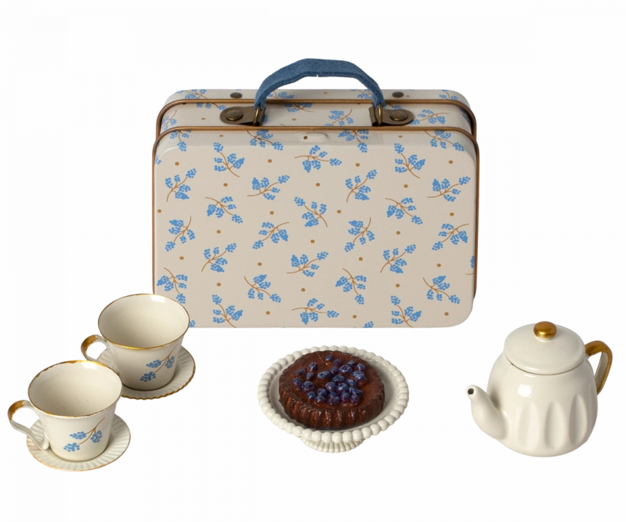 Furniture For Mouse - Afternoon Treat - Blue Madelaine