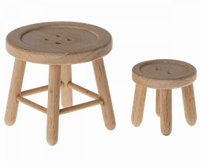 Furniture For Mouse - Table And Stool Set