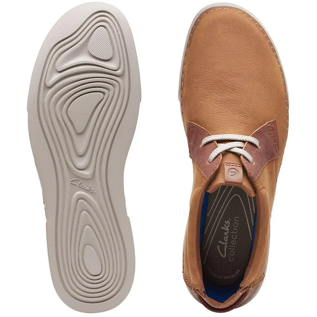 Gereld Low Mens Leather Lace-Up Chukka Boots ecco Shoes