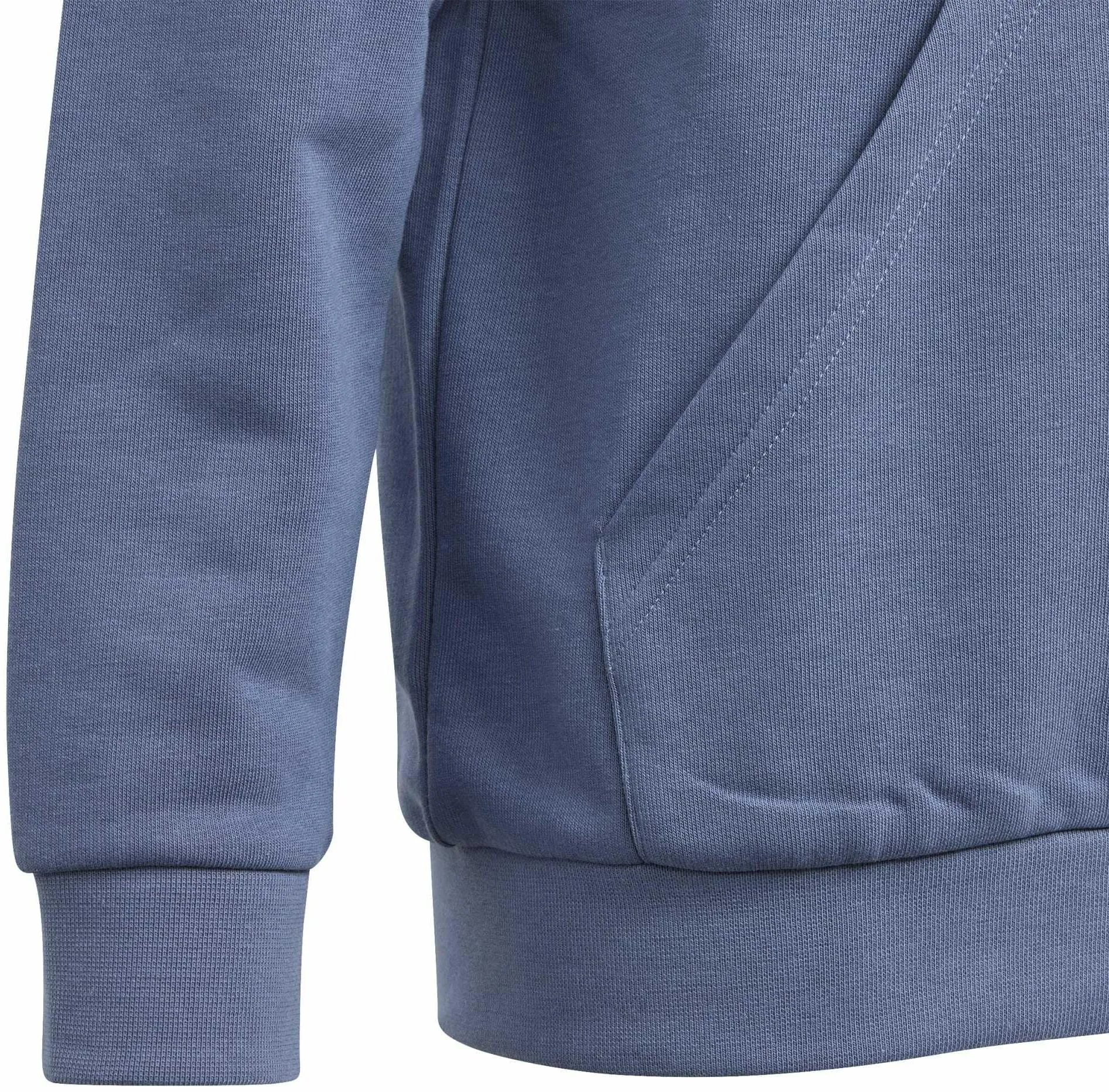 Girl's Essentials Two-Coloured Big Logo Cotton Hoodie