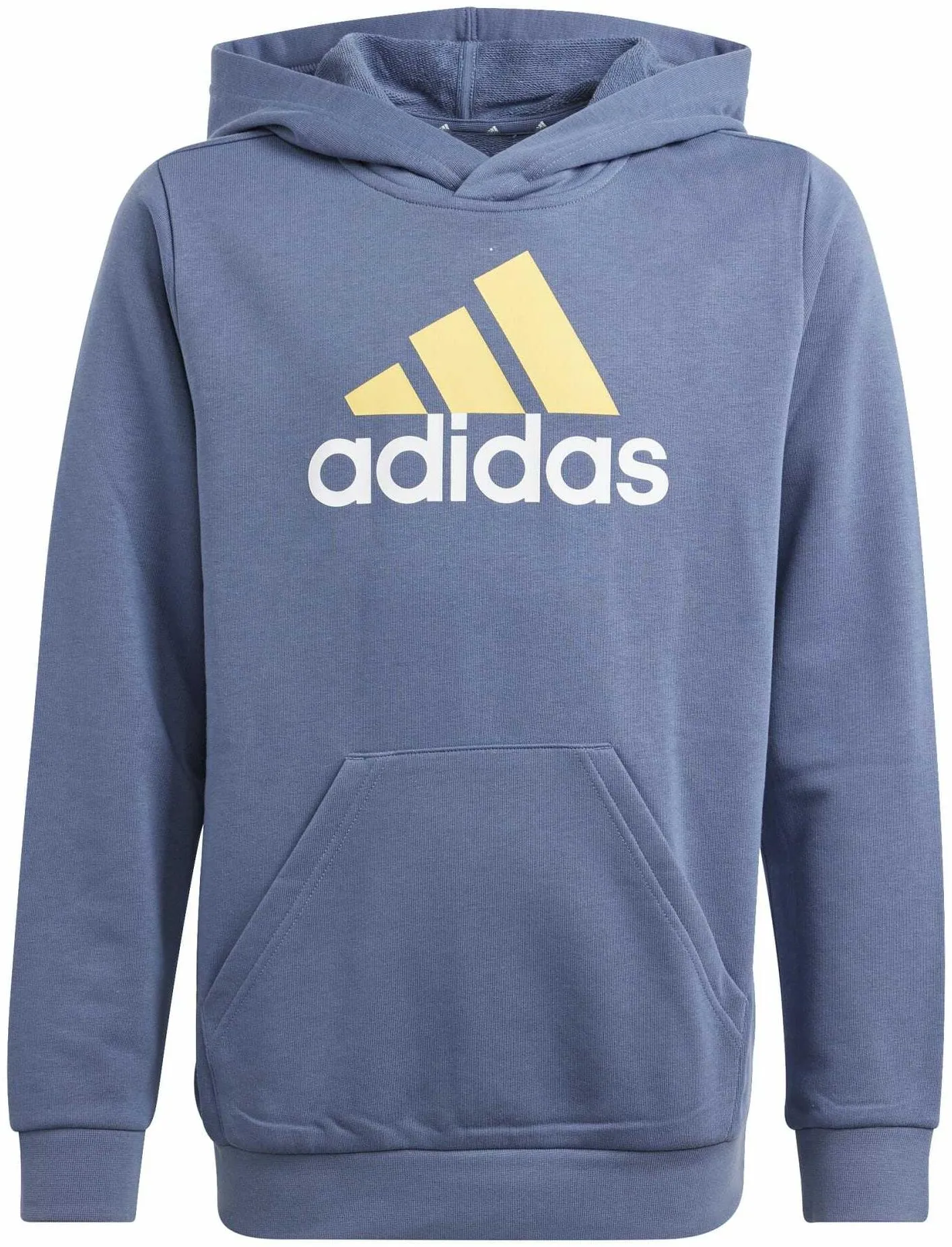 Girl's Essentials Two-Coloured Big Logo Cotton Hoodie