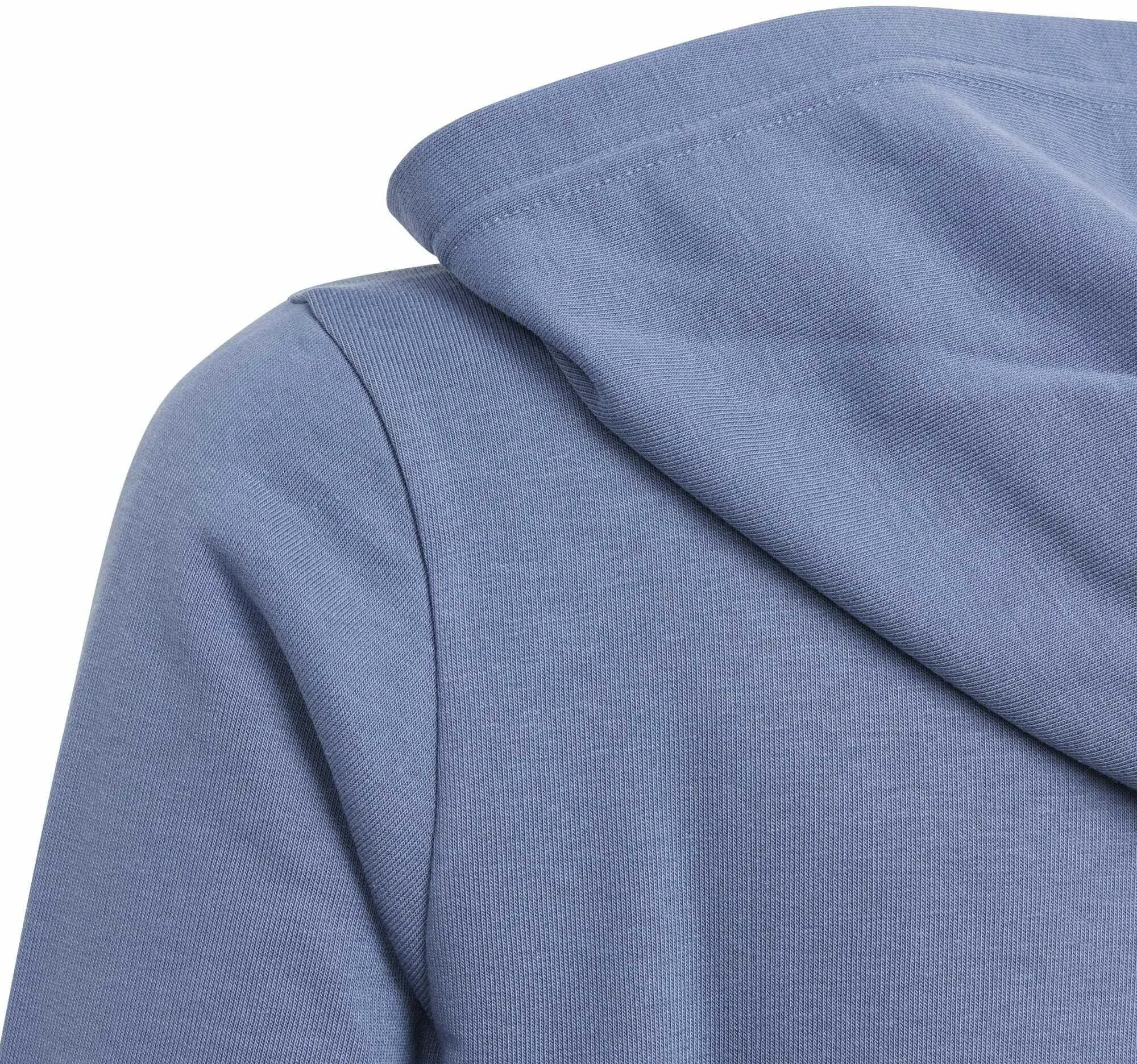 Girl's Essentials Two-Coloured Big Logo Cotton Hoodie