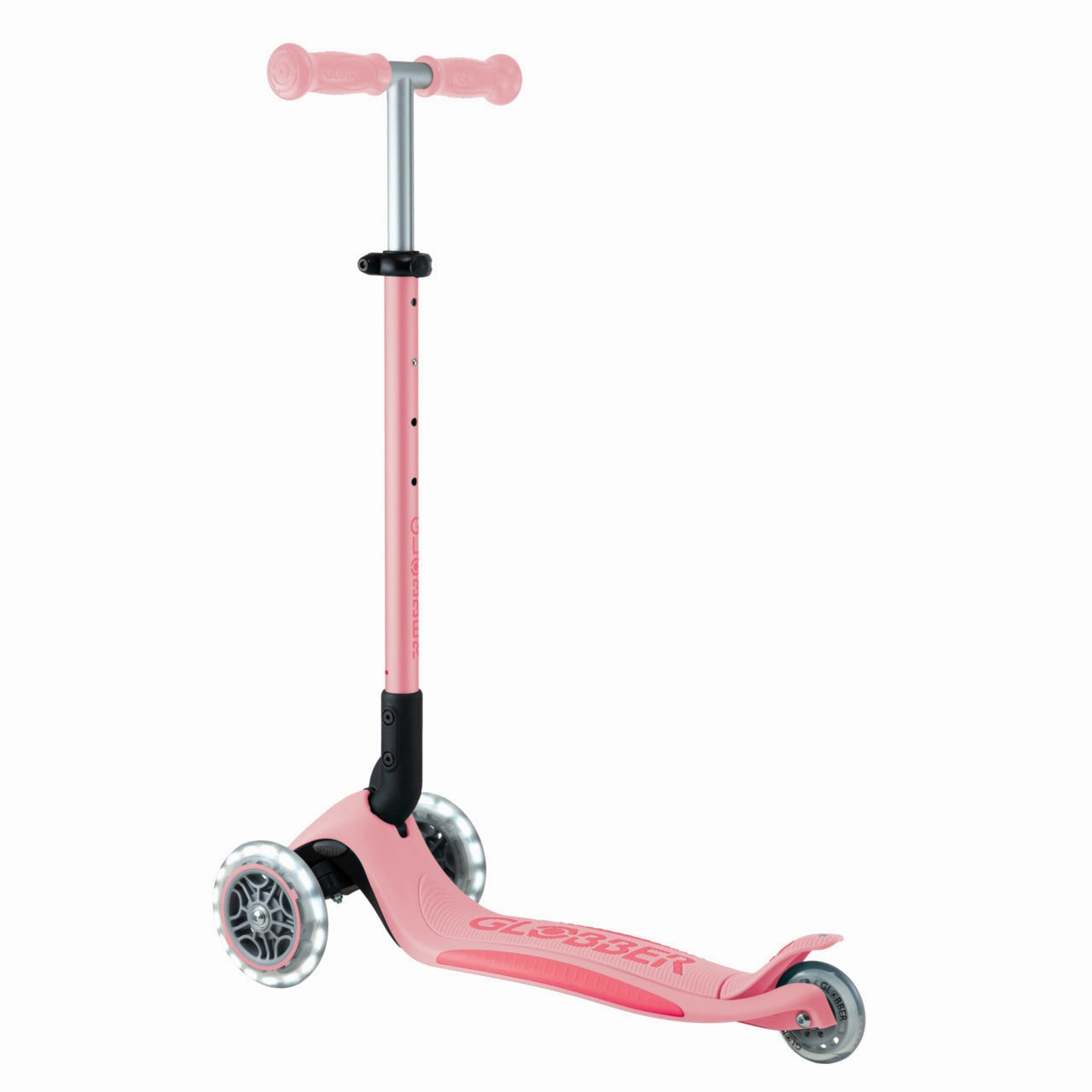 Globber Elite Lights  - Pastel Pink / Fuchsia (3 - 9Y )