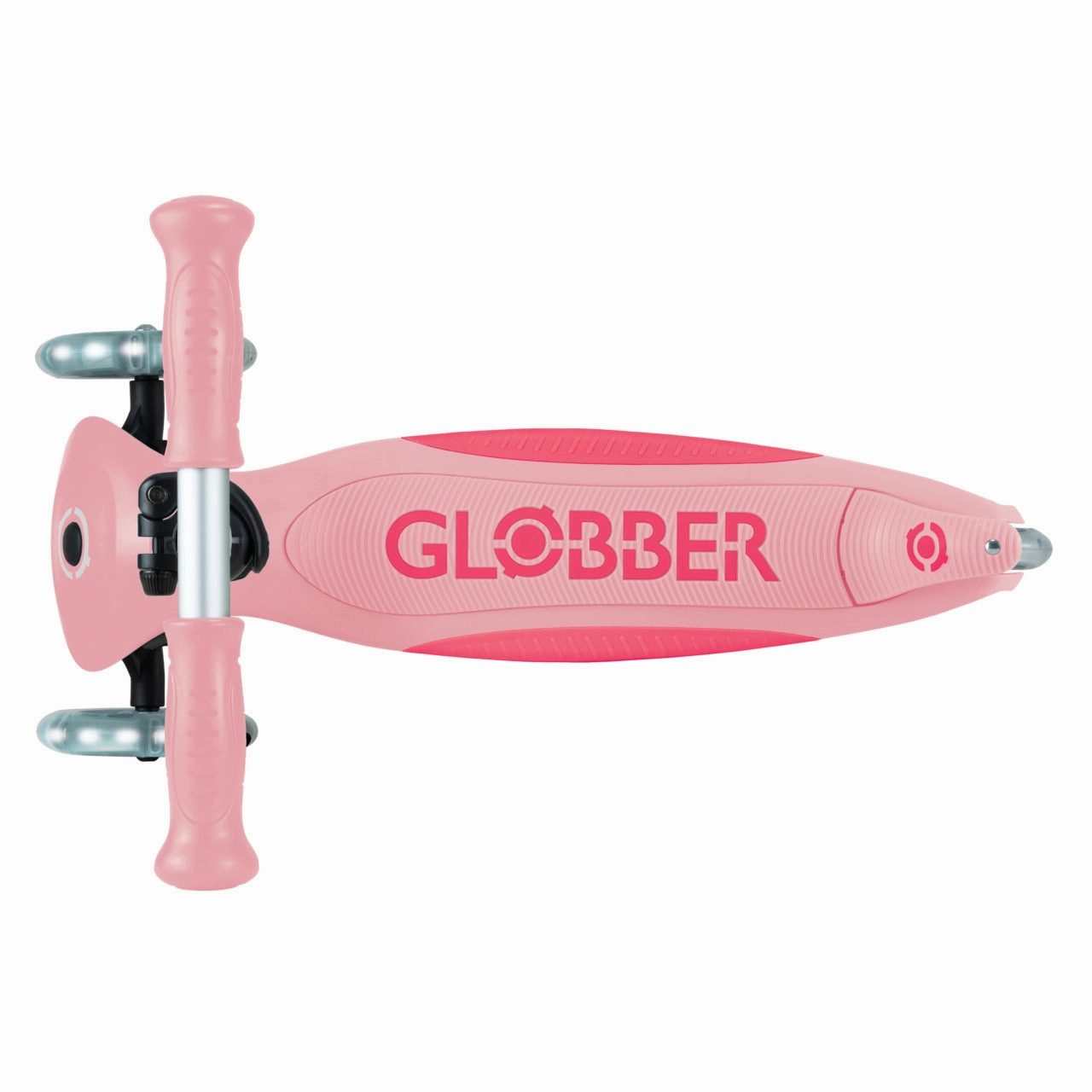 Globber Elite Lights  - Pastel Pink / Fuchsia (3 - 9Y )