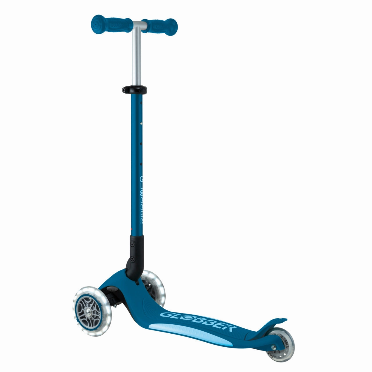 Globber Elite Lights  - Petrol Blue / Light Blue (3 - 9Y )