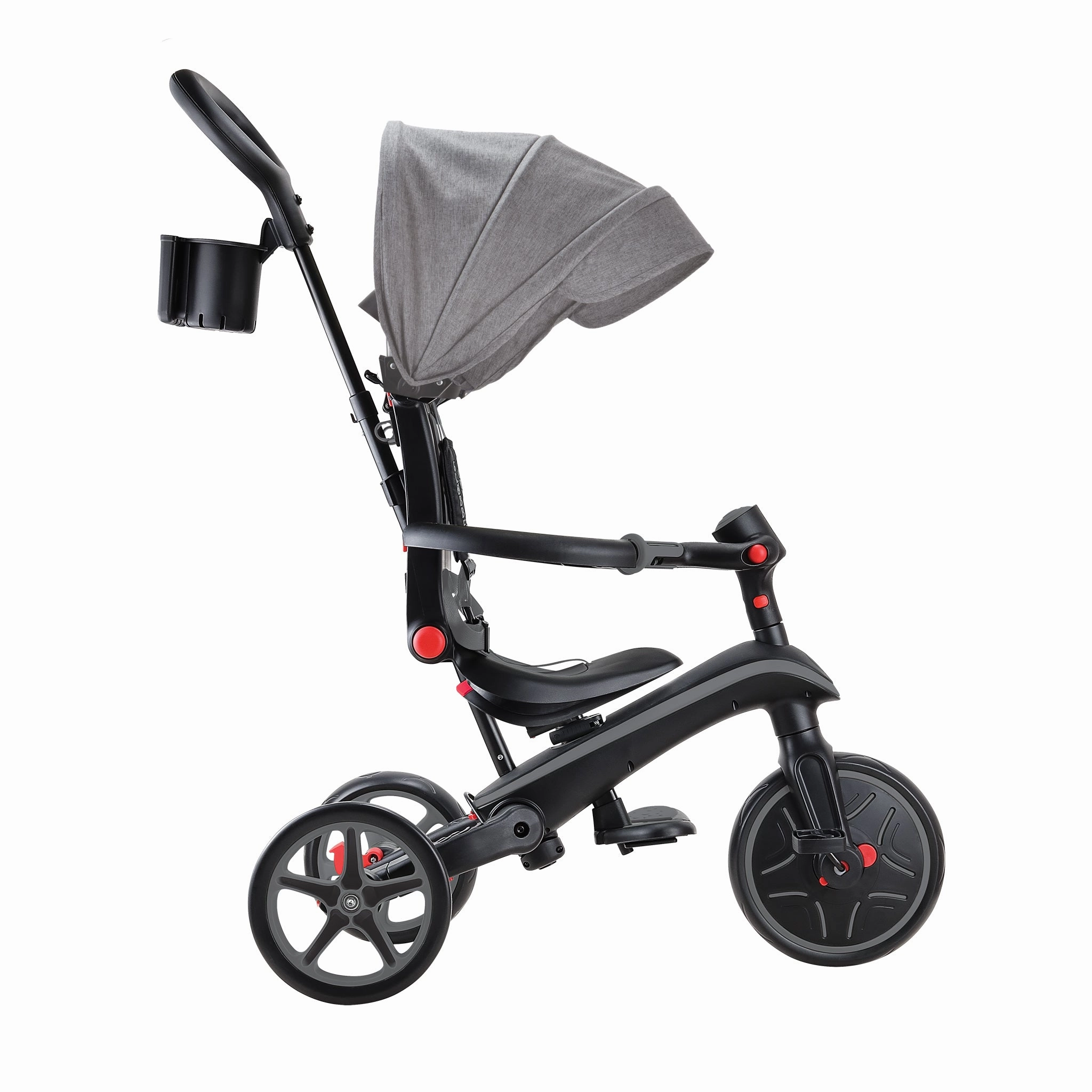 Globber Explorer Trike  41  - Black Grey (10M - 5Y)