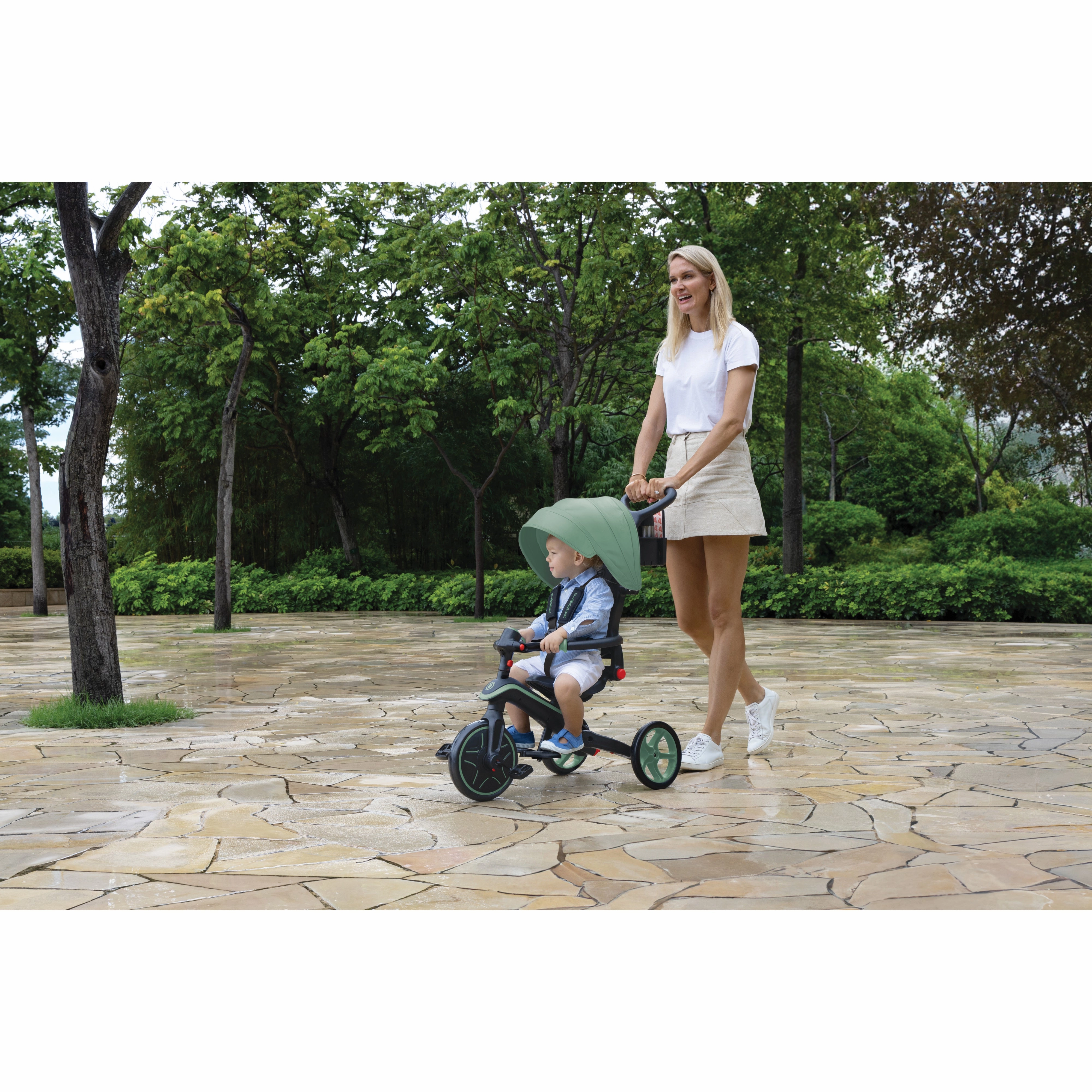 Globber Explorer Trike 41  - Mint () (10M - 5Y)