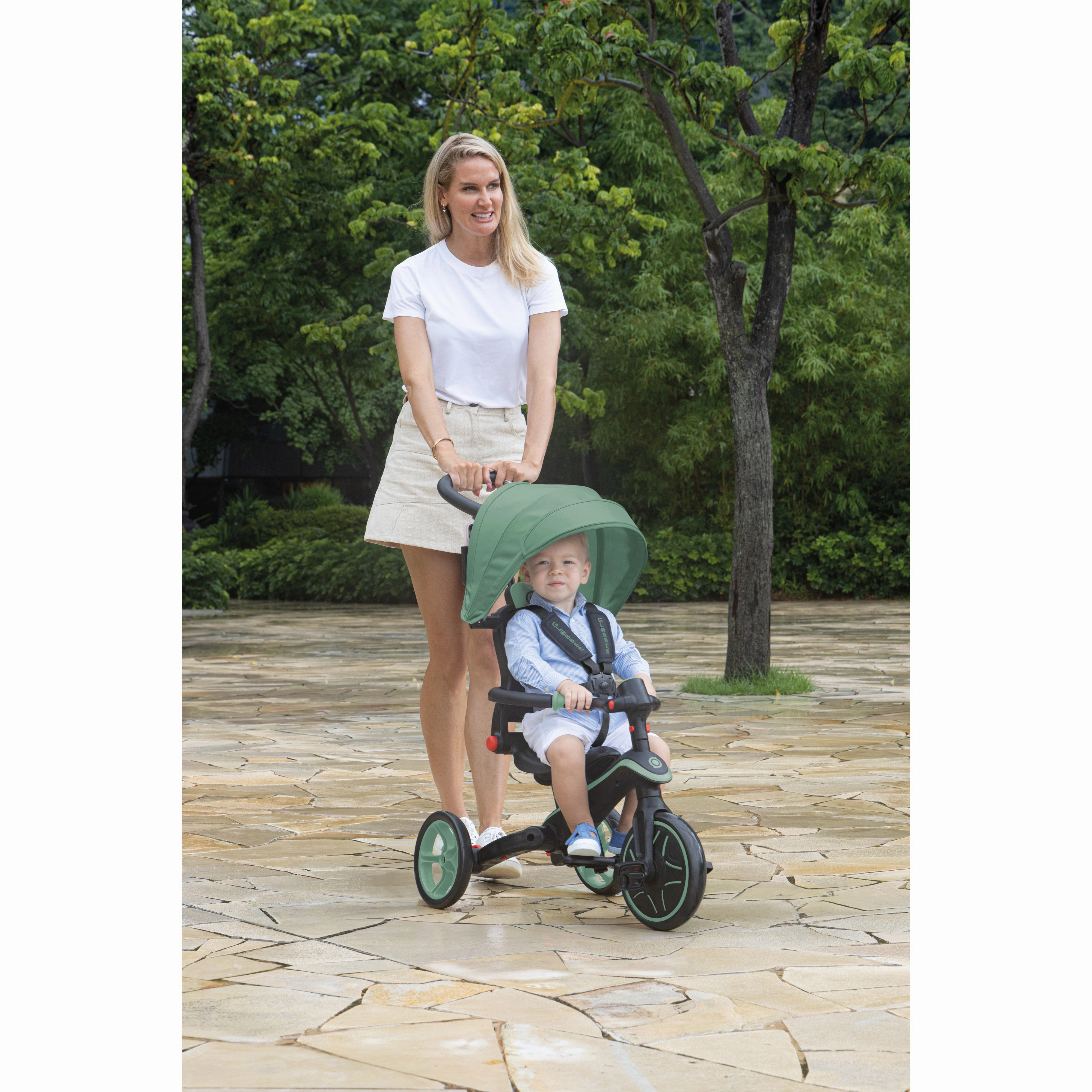 Globber Explorer Trike 41  - Mint () (10M - 5Y)