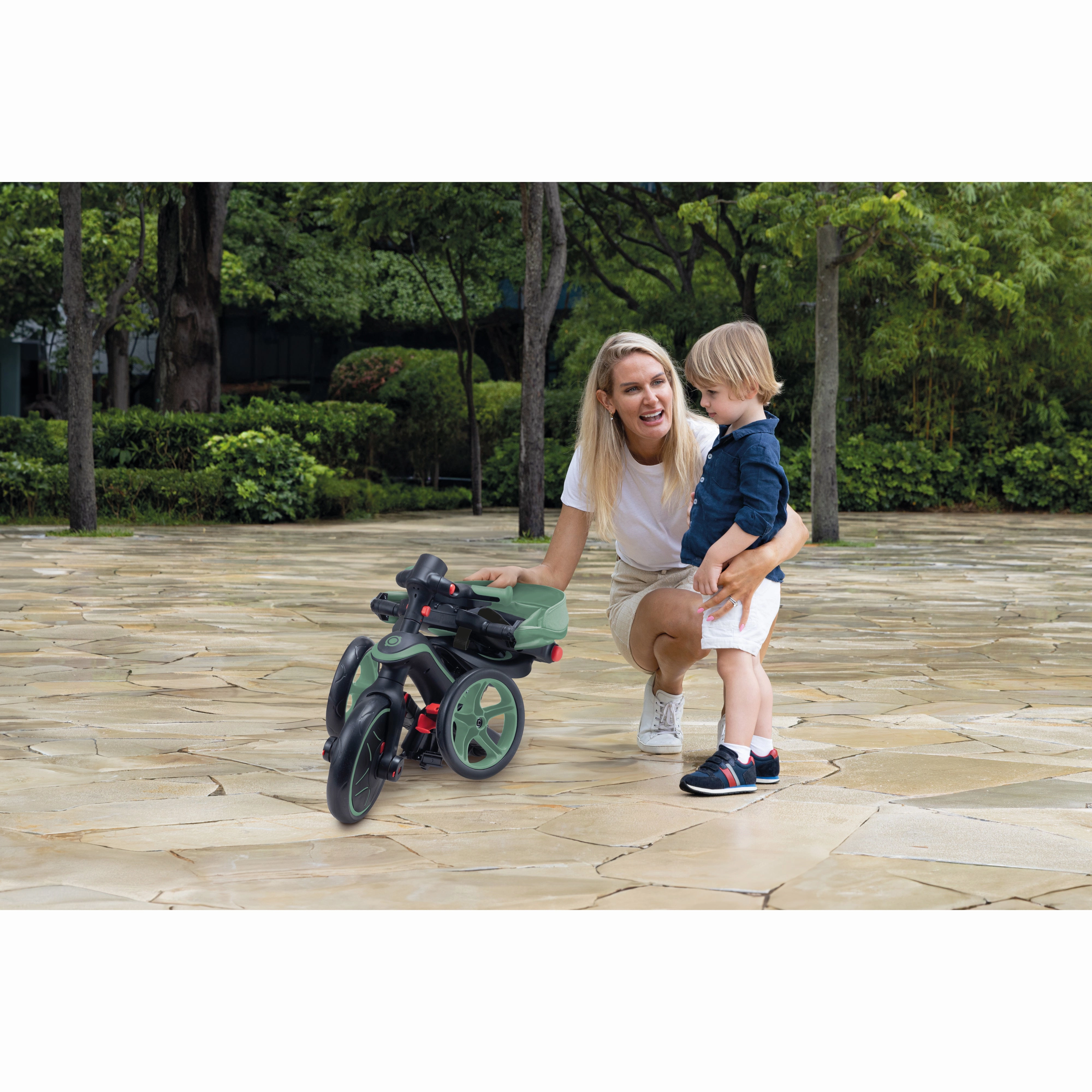 Globber Explorer Trike 41  - Mint () (10M - 5Y)