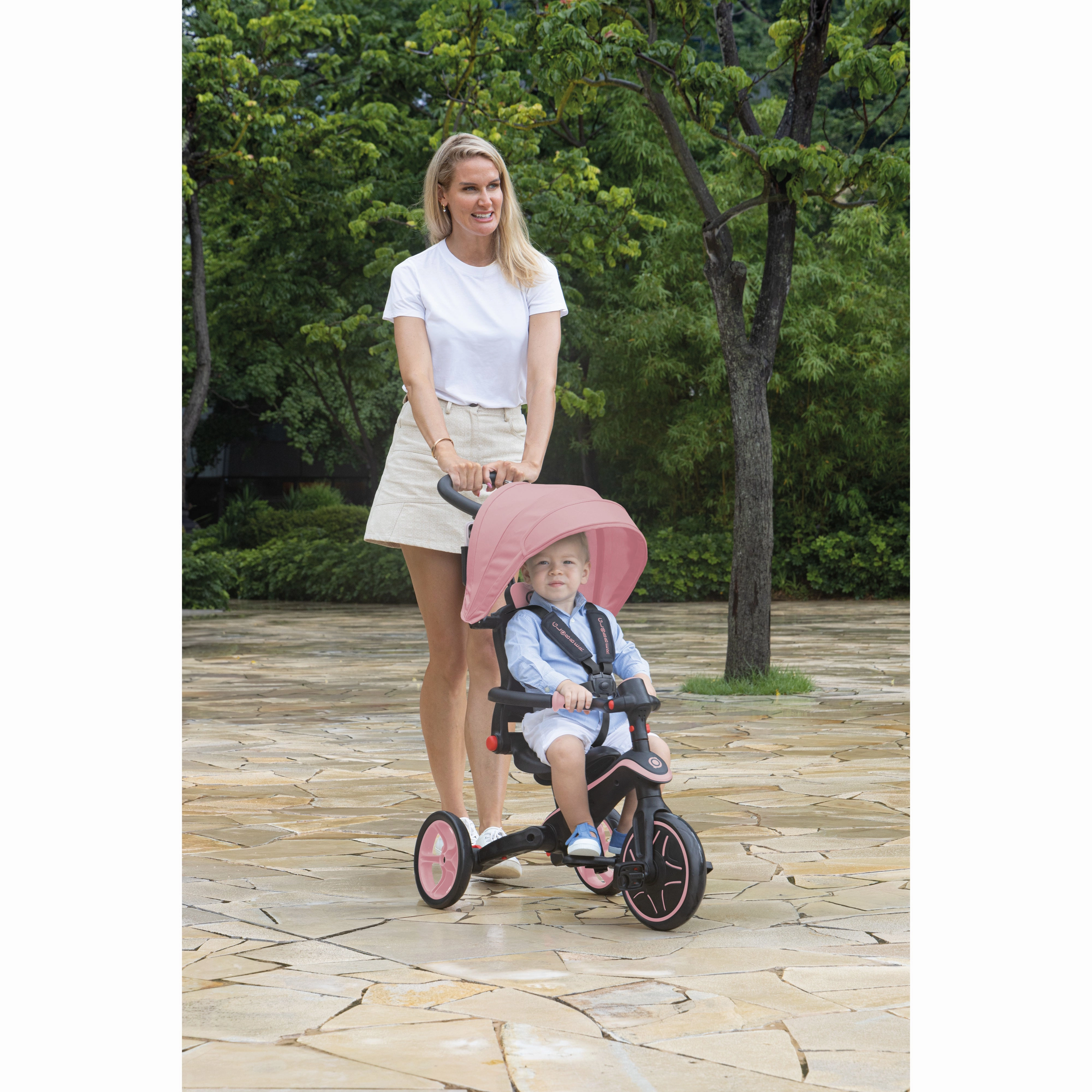 Globber Explorer Trike 41  - Pink () (10M - 5Y)
