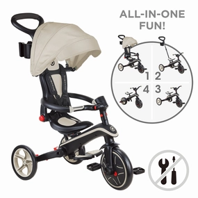 Globber Explorer Trike  41  - Taupe (10M - 5Y)