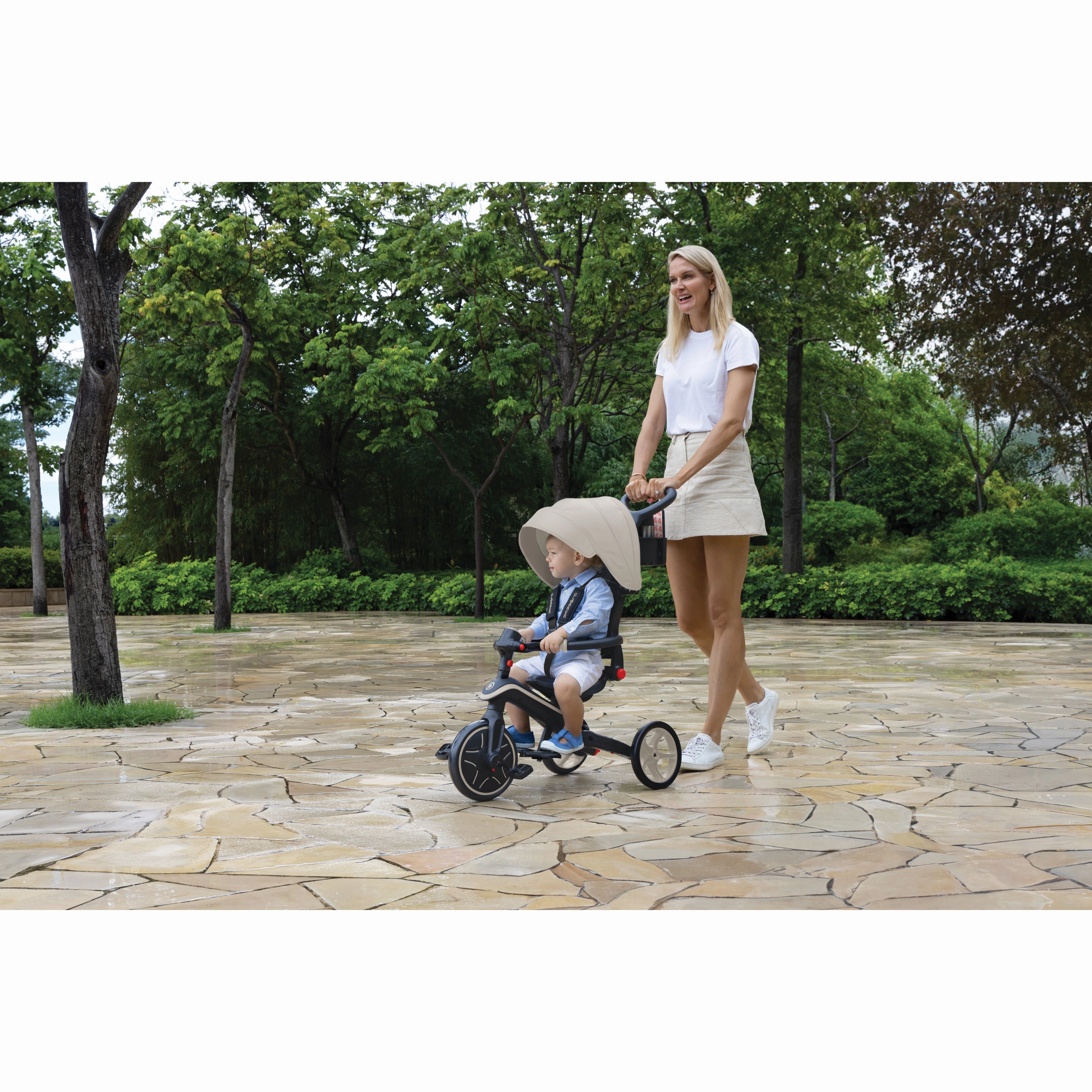 Globber Explorer Trike  41  - Taupe (10M - 5Y)