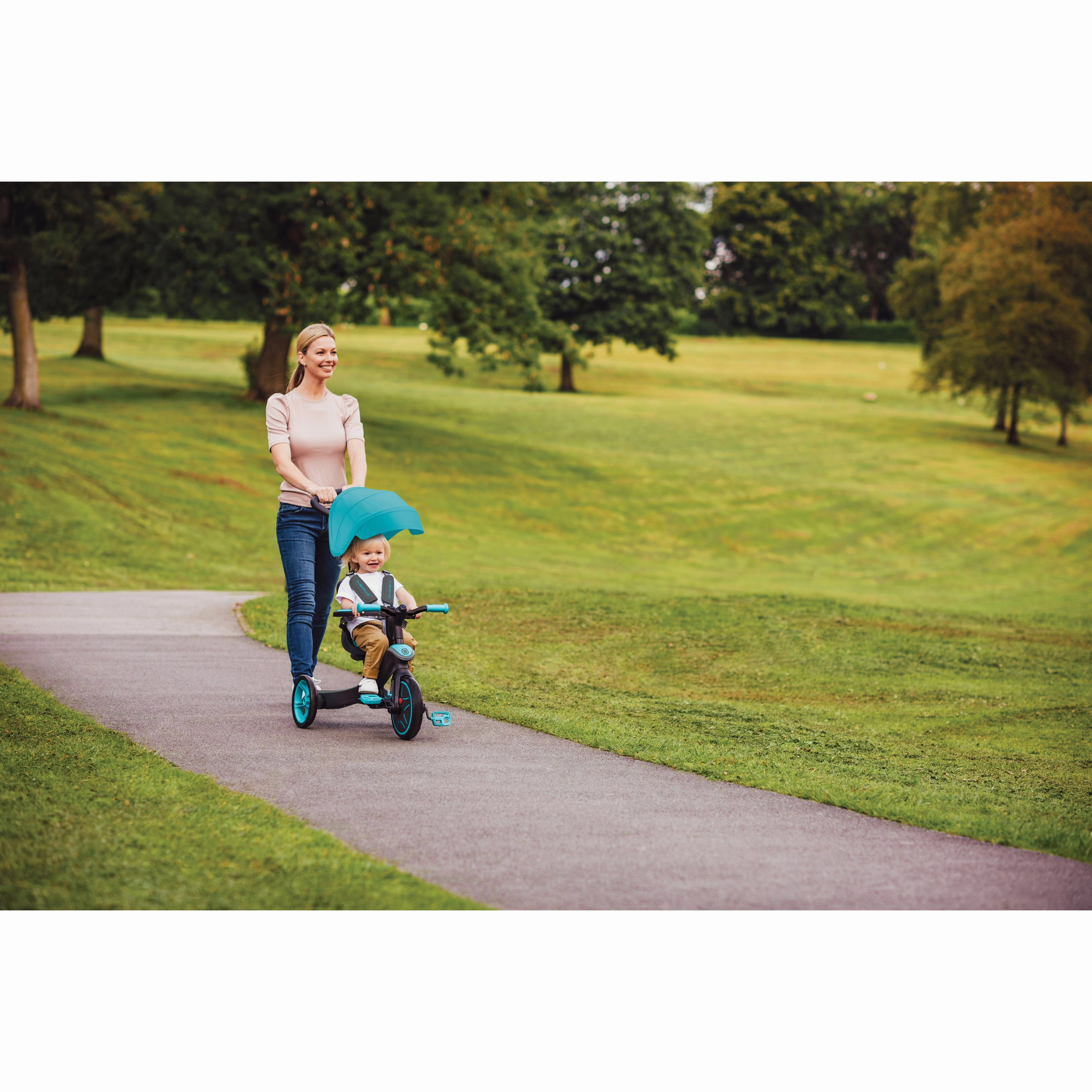 Globber Explorer Trike 41  - Teal () (10M - 5Y)
