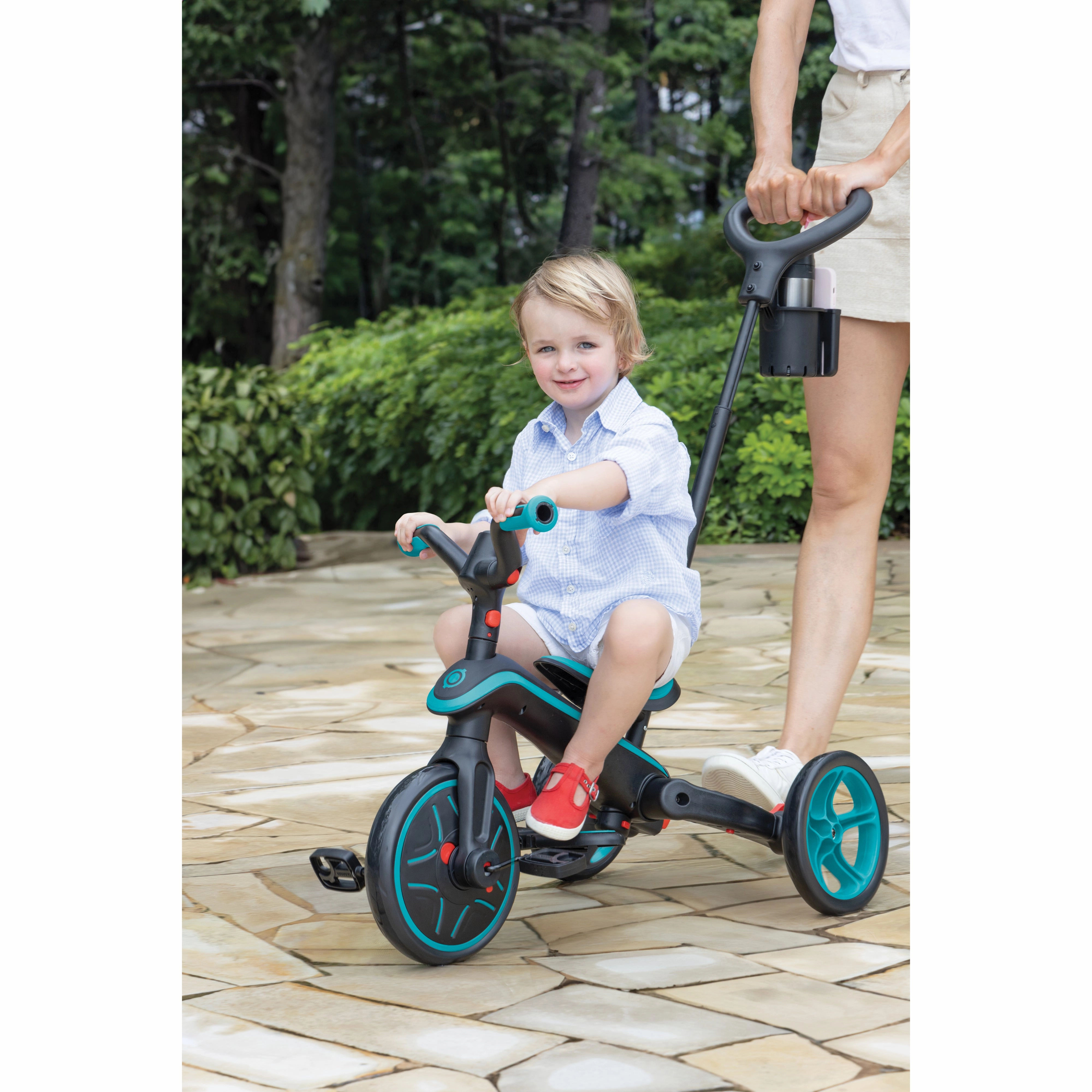 Globber Explorer Trike 41  - Teal () (10M - 5Y)