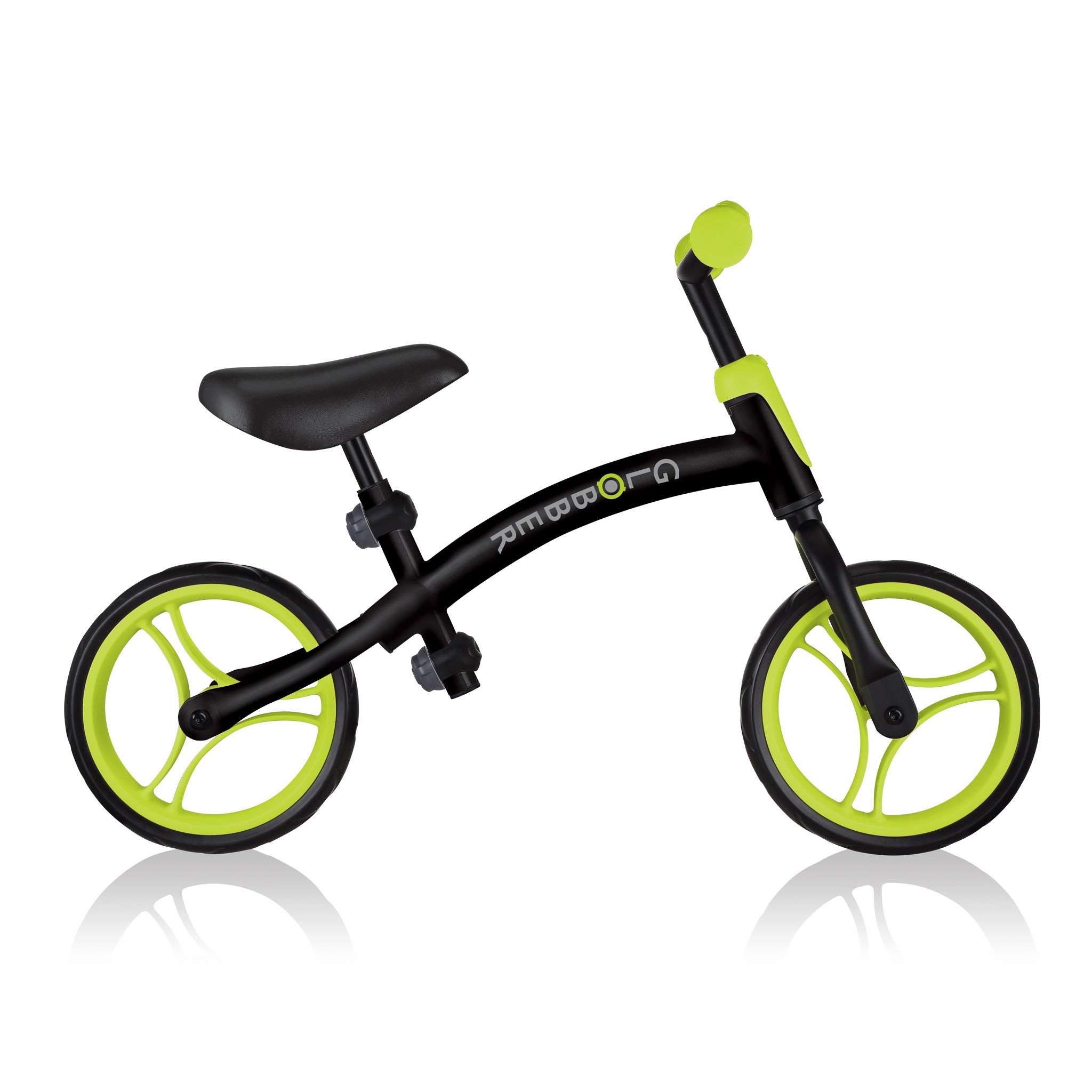 Globber Go Bike  - Black / Lime Green (2 - 5Y)
