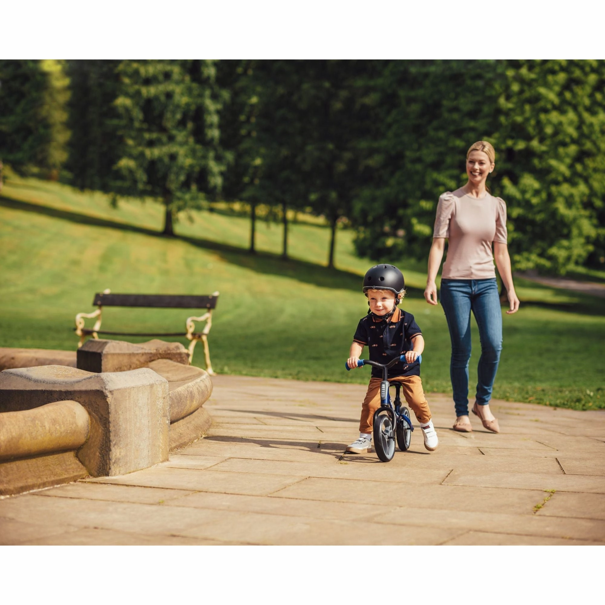 Globber Go Bike  - Black / Lime Green (2 - 5Y)