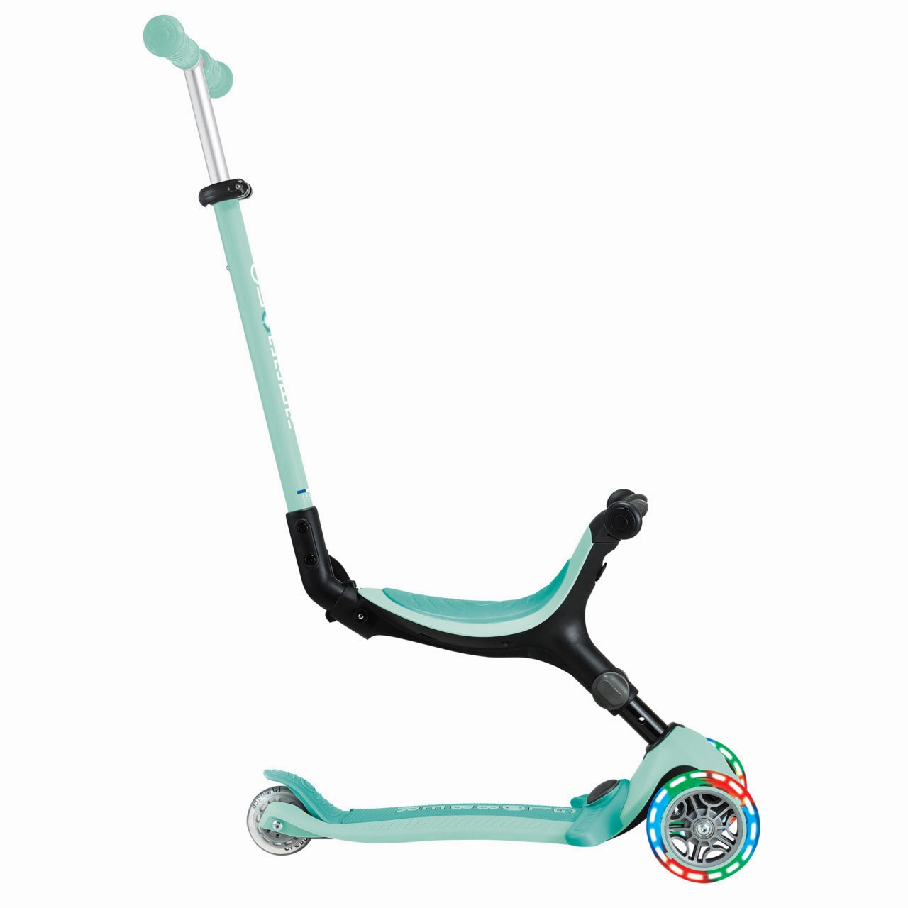 Globber Go Up Active Lights  - Mint / Dark Mint (15M - 9Y )