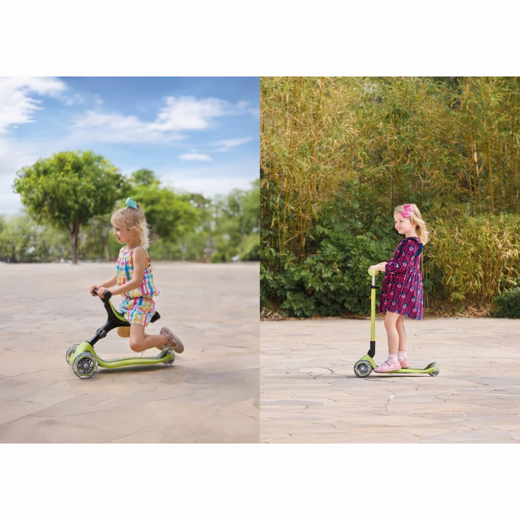 Globber Go Up Active Lights  - Mint / Dark Mint (15M - 9Y )