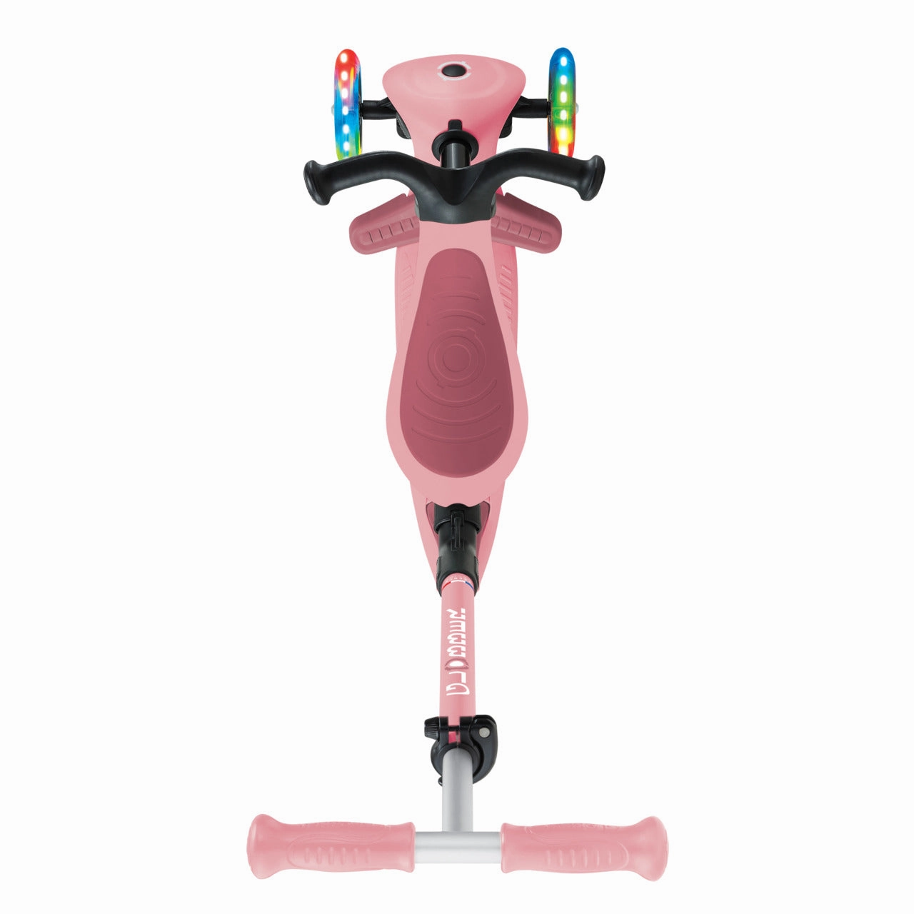Globber Go Up Active Lights  - Pastel Pink / Deep Pastel Pink (15M - 9Y )