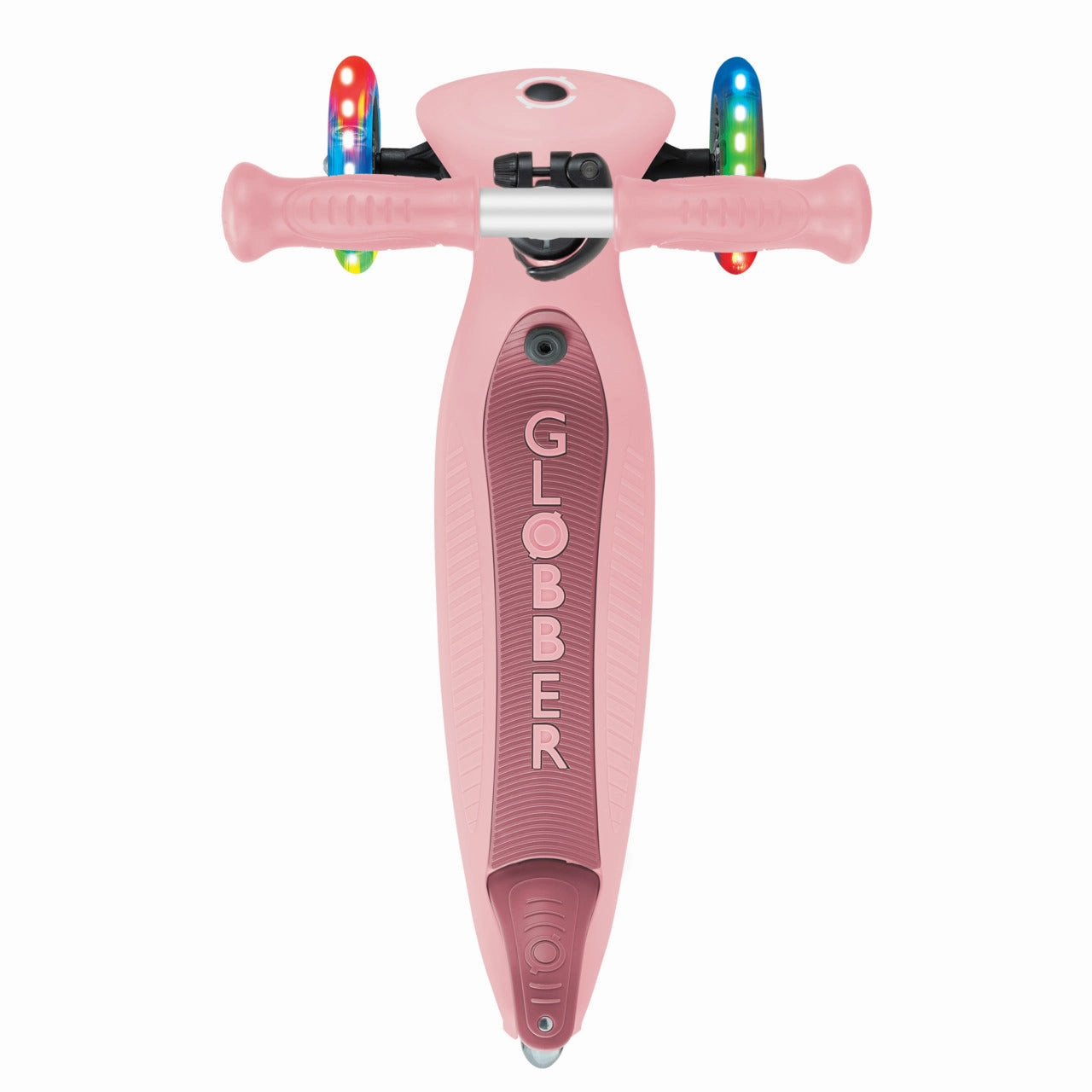 Globber Go Up Active Lights  - Pastel Pink / Deep Pastel Pink (15M - 9Y )