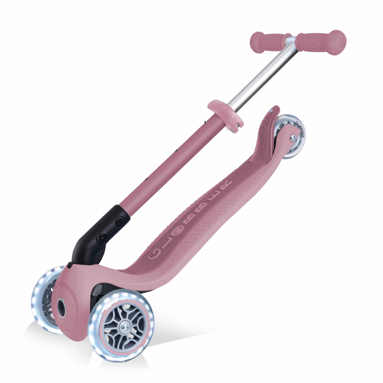 Globber Junior Foldable Lights Ecologic  - Berry () (2Y )