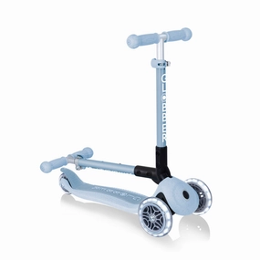 Globber Junior Foldable Lights Ecologic  - Blueberry () (2Y )