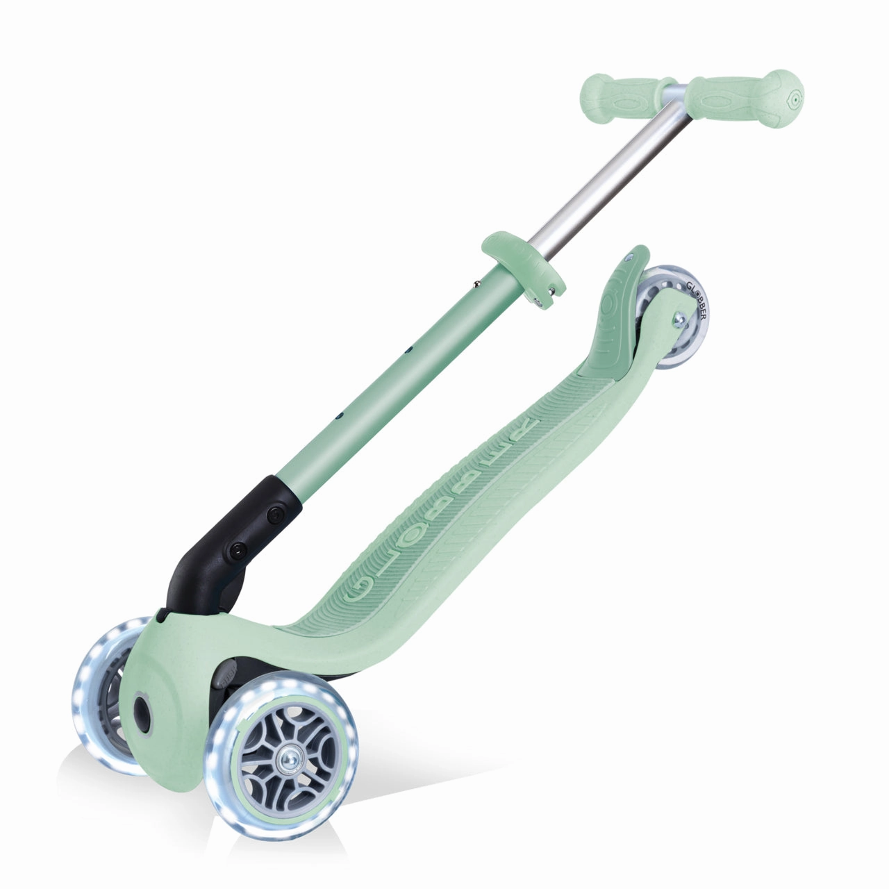 Globber Junior Foldable Lights Ecologic  - Pistachio () (2Y )