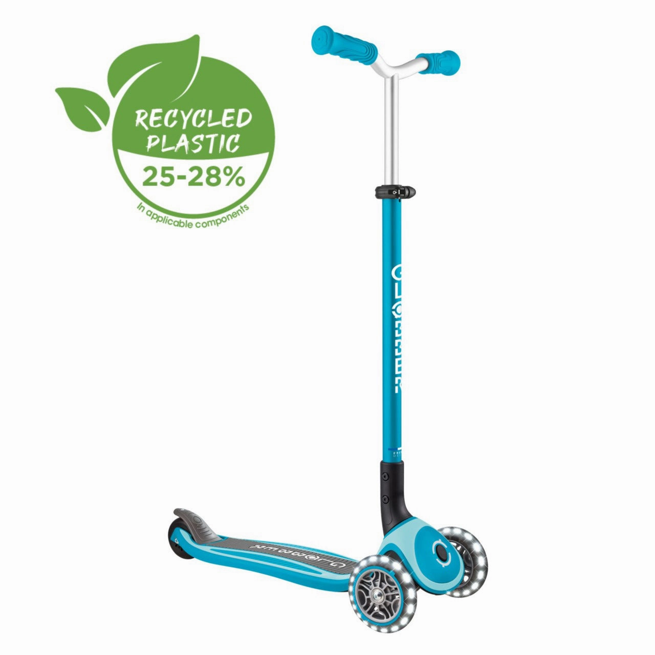 Globber Master Lights  - Aqua (4 - 14Y)