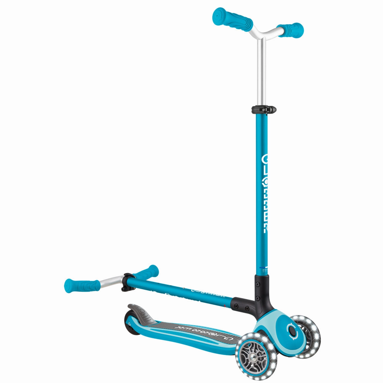 Globber Master Lights  - Aqua (4 - 14Y)