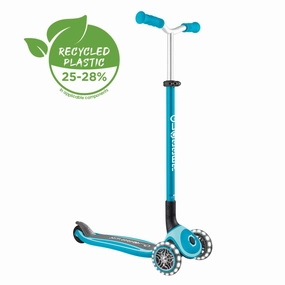Globber Master Lights  - Aqua (4 - 14Y)