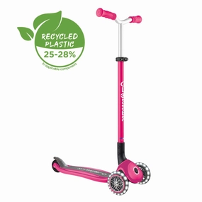 Globber Master Lights  - Fuchsia (4 - 14Y)