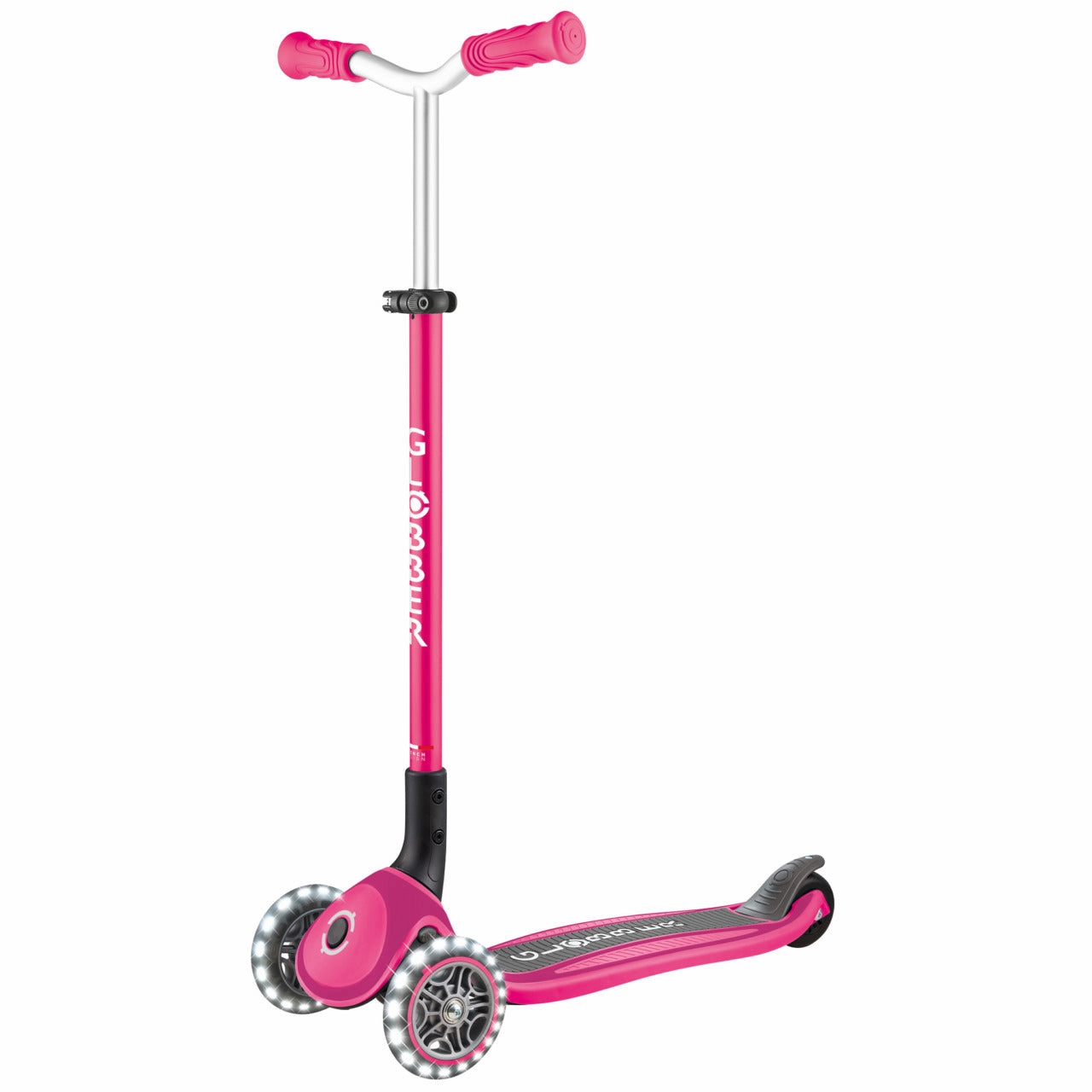 Globber Master Lights  - Fuchsia (4 - 14Y)