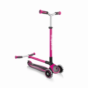 Globber Master Lights  - Pink (4 - 14Y)