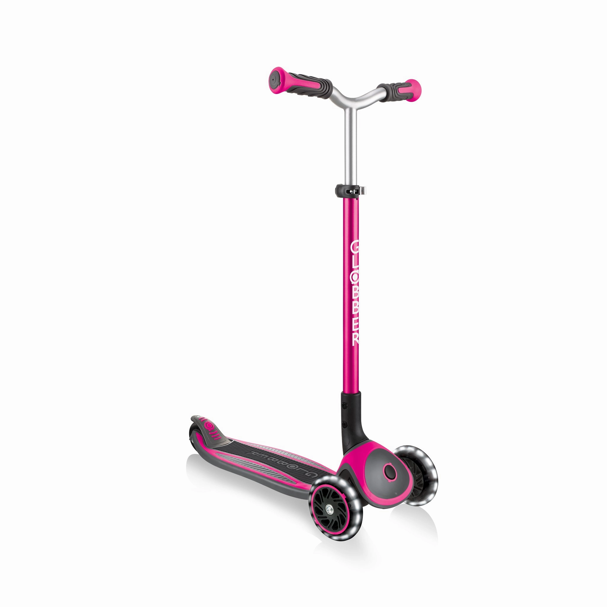 Globber Master Lights  - Pink (4 - 14Y)