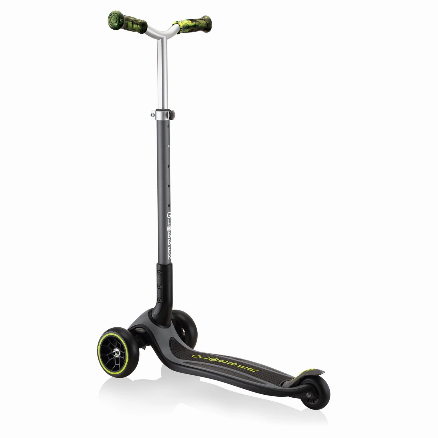 Globber Master Prime  - Black / Lime Green (4 - 14Y)